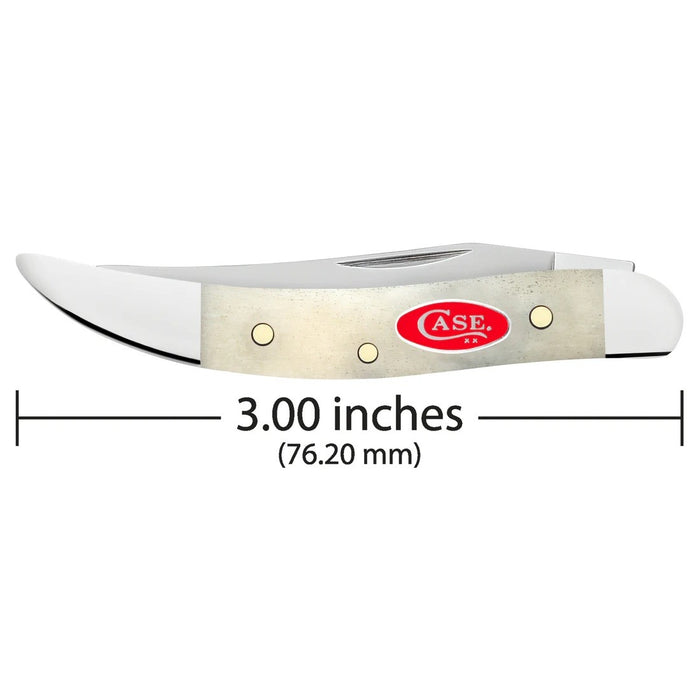 Case 14024 - Natural Bone Smooth Small Texas Toothpick (610096 SS)