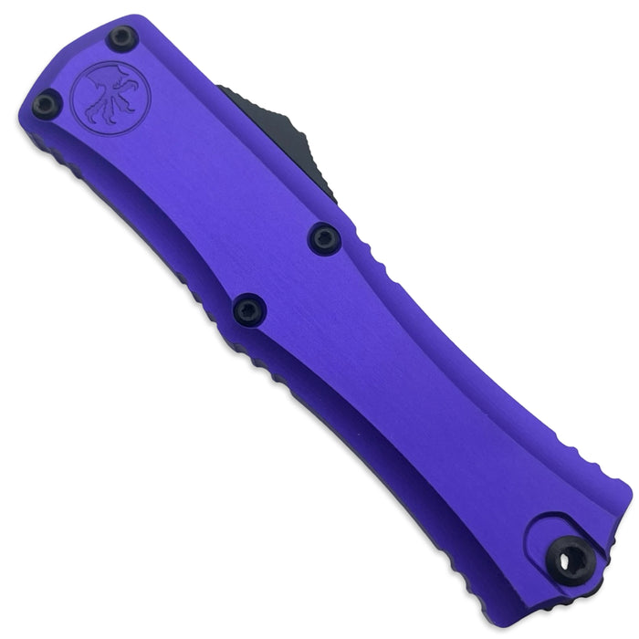 Microtech 1702M-3PU - Hera II Mini D/E Purple Full Serrated