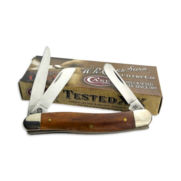 Vintage Case XX 28701 - Chestnut Bone Smooth Stockman (6318 SS)