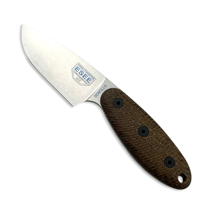 ESEE Sencillo Magnacut Burlap Micarta