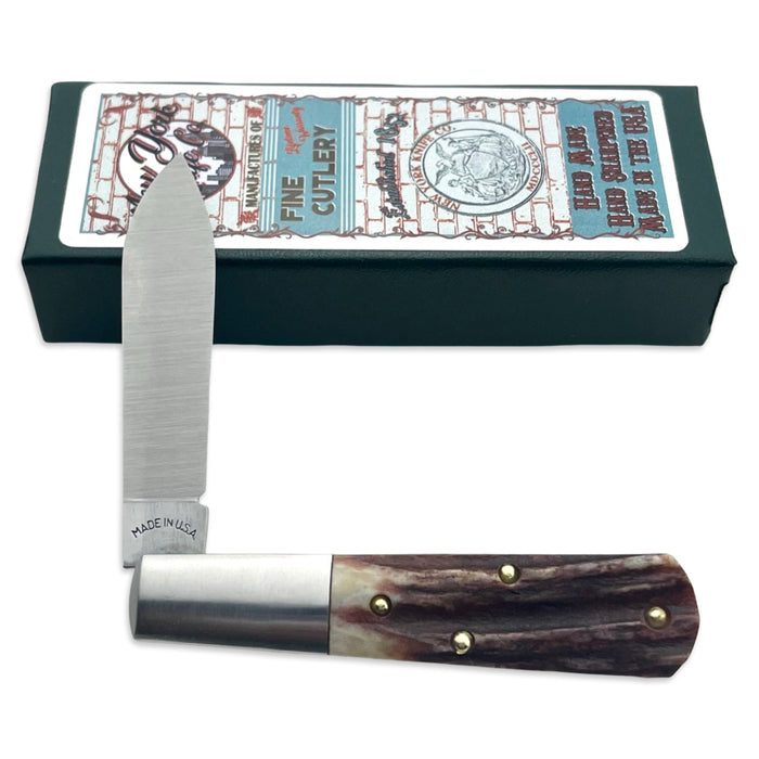 New York Knife Co. Red Stag Barlow