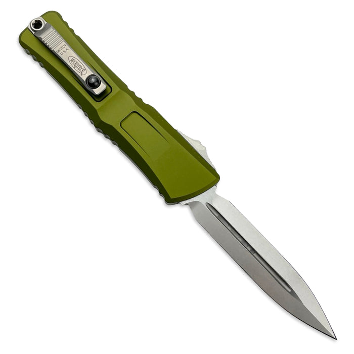 Microtech 1142-10OD - Combat Troodon D/E Gen III OD Green Stonewash Standard