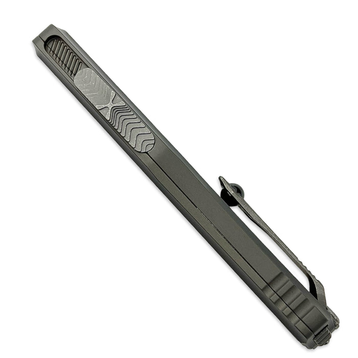 Microtech 1702-10APNC - Hera® II D/E Natural Clear Apocalyptic Standard