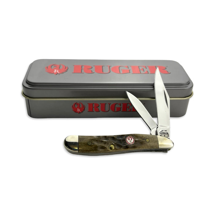 Vintage Case XX Ruger 06505 - New Black Bone Peanut (6220 SS)