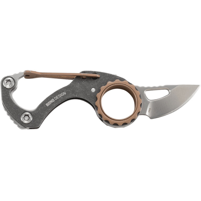 CRKT 9082 - Compano Carabiner Drop Point