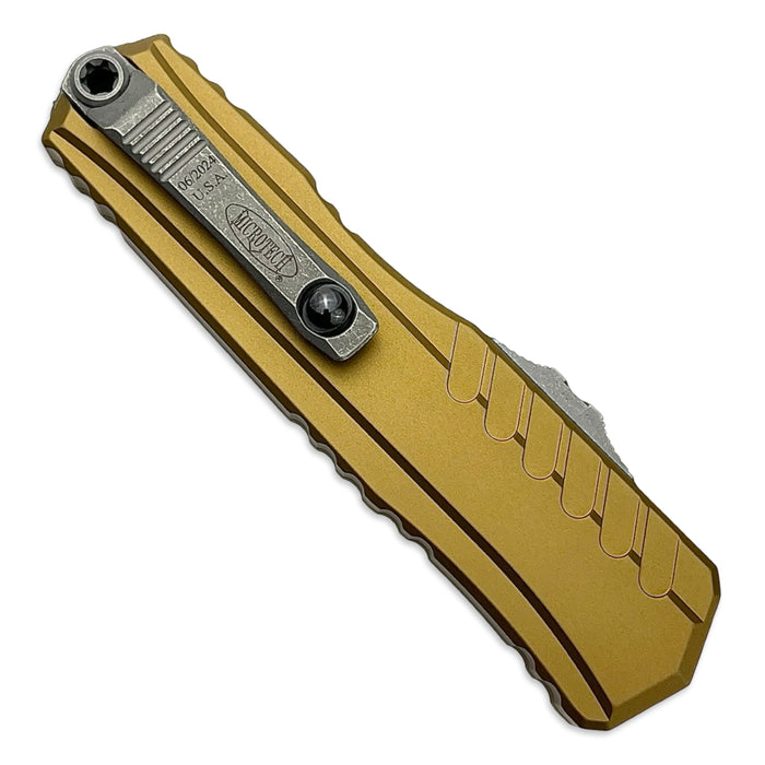 Microtech 1241-10APTA - Cypher® II S/E Tan Apocalyptic® Standard