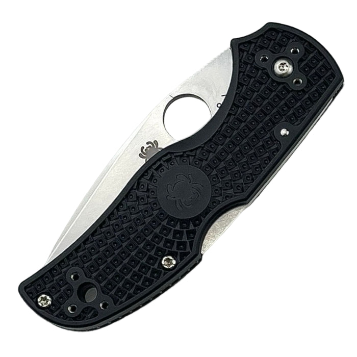 Spyderco C41PSBK5 - Native 5 Black FRN S30V Partially Serrated