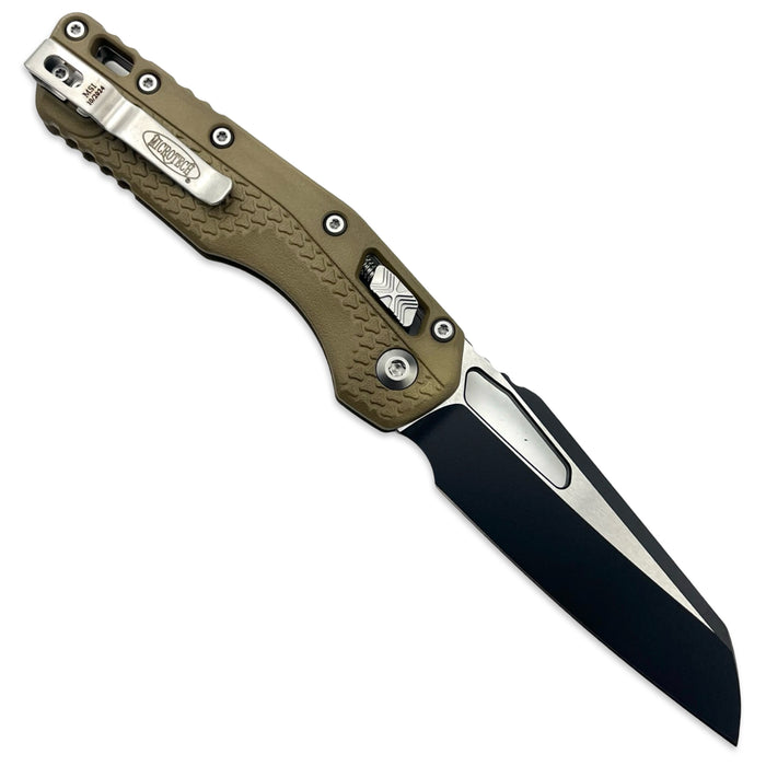 Microtech 210T-1PMDE - MSI S/E Tri-Grip Polymer Dark Earth Standard