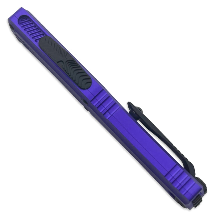 Microtech 1702M-3PU - Hera II Mini D/E Purple Full Serrated