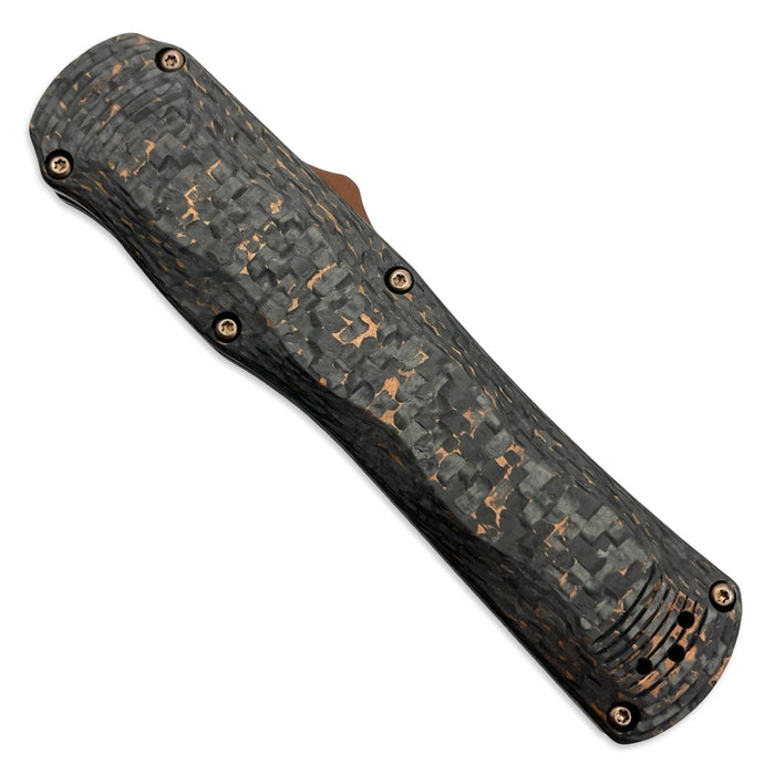 Benchmade 3401BK-2501 - Limited Edition #26 Snakeskin FatCarbon Damasteel Autocrat