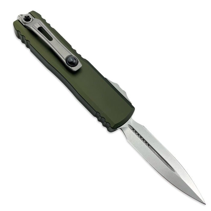 Microtech 12324-10OD - UTX-85 D/E Gen IV OD Green Stonewash Standard