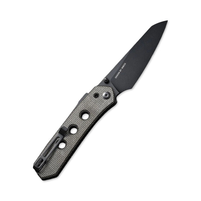 Civivi C22036-3 - Vision FG Thumb Stud & Superlock Knife Dark Green Micarta Handle