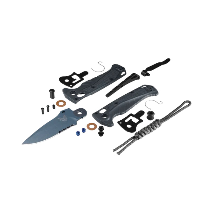 Benchmade 18065SBT-01 - Mini Adira Tempest Gray Partially Serrated