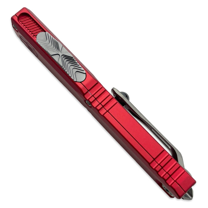 Microtech 11214-10RD - Ultratech S/E Gen IV Red Stonewash Standard