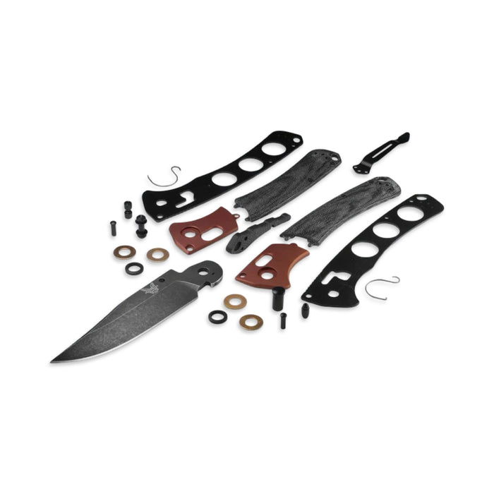 Benchmade 15080BK-04 - Crooked River Burnt Copper Black Micarta