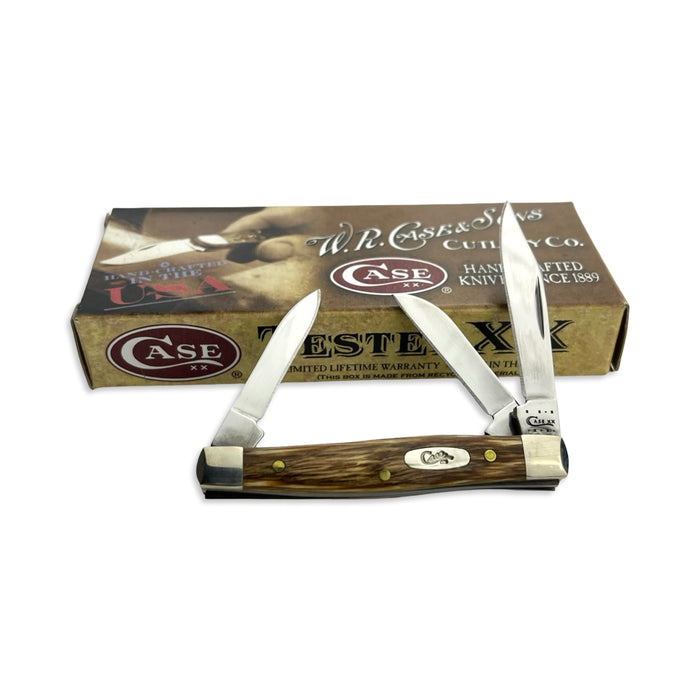 Vintage Case XX 59725 - Smooth Oak Small Stockman (7333 SS)