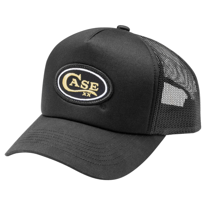 Case 41267 - Retro Black Trucker Hat w/Case Logo