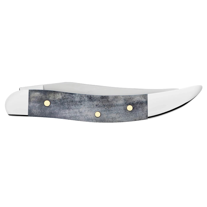 Case 34204 - Gray Bone Smooth Small Texas Toothpick