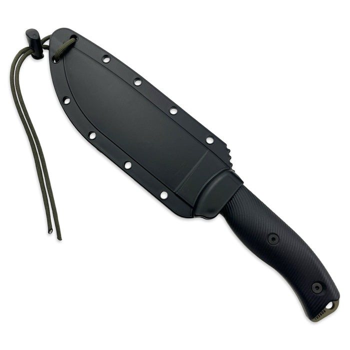 ESEE 6PDE-001 - Dark Earth Blade Black G10 Handle w/ Black Sheath