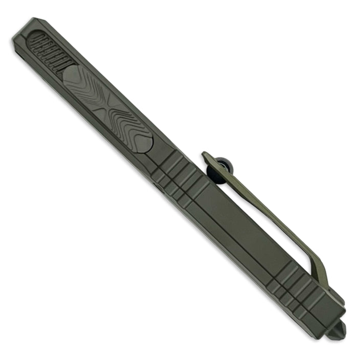 Microtech 11224-1 MPOD-C10Z21 - Ultratech D/E Gen IV Magpul OD Green Bazooka Standard