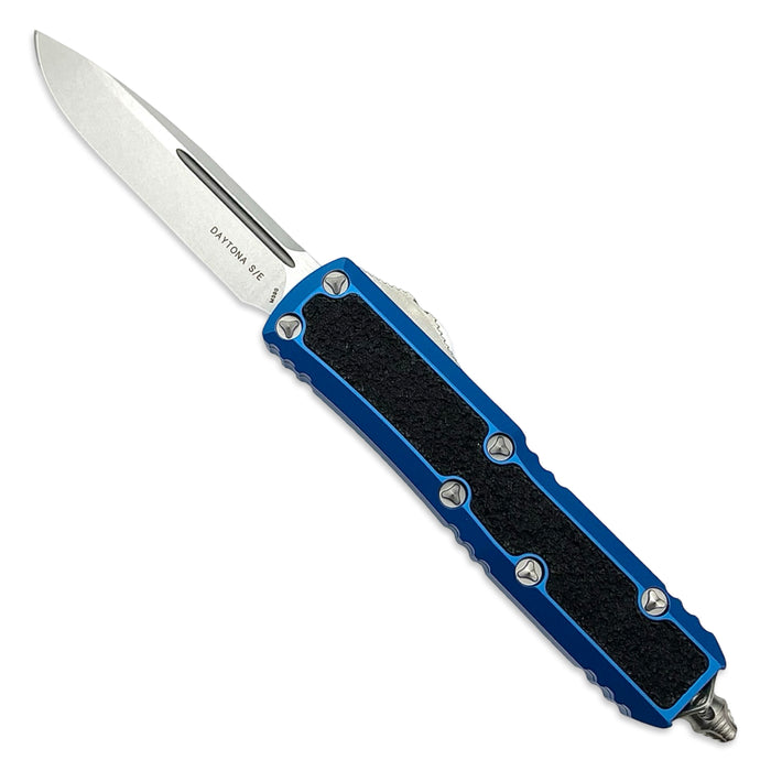 Microtech 124-10BLS - Daytona S/E Signature Series Blue Stonewash Standard