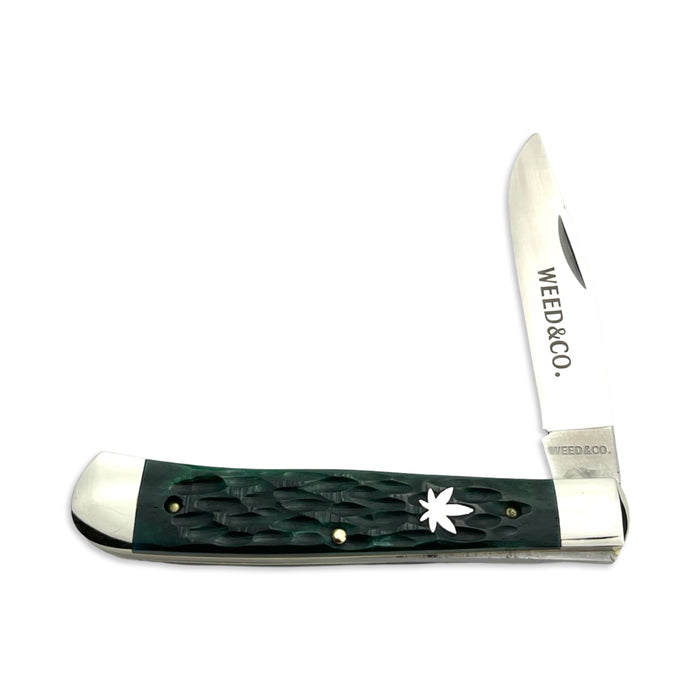 Weed & Co. Green Jigged Bone Trapper - 5119GJB