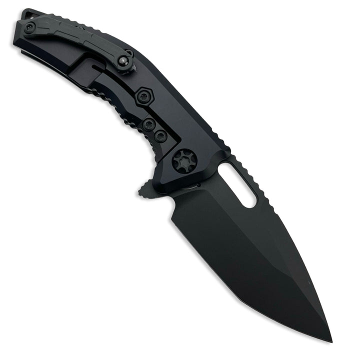 Heretic H009-4A-T - Medusa Manual Tanto Black Tactical