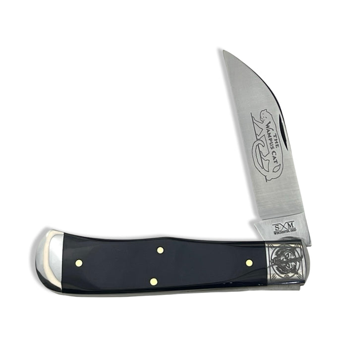 Schatt & Morgan Buffalo Horn "Wampus Cats" Embellished Bolster