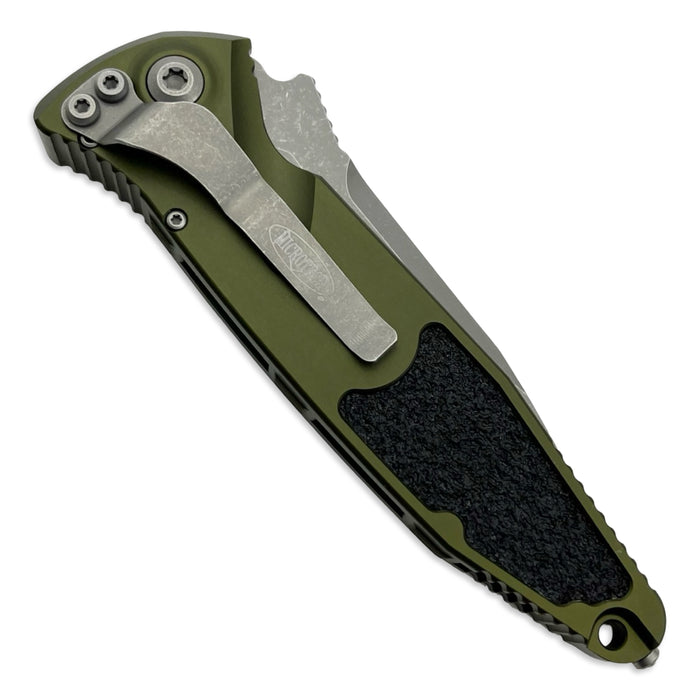 Microtech 160A-10APOD - Socom Elite Auto S/E OD Green Apocalyptic Standard