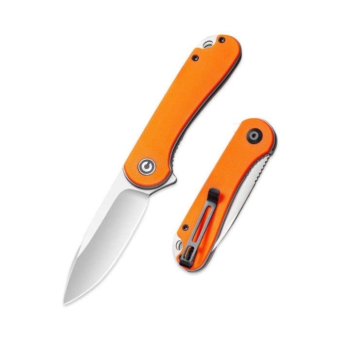 Civivi C907R - Elementum Flipper Orange G10