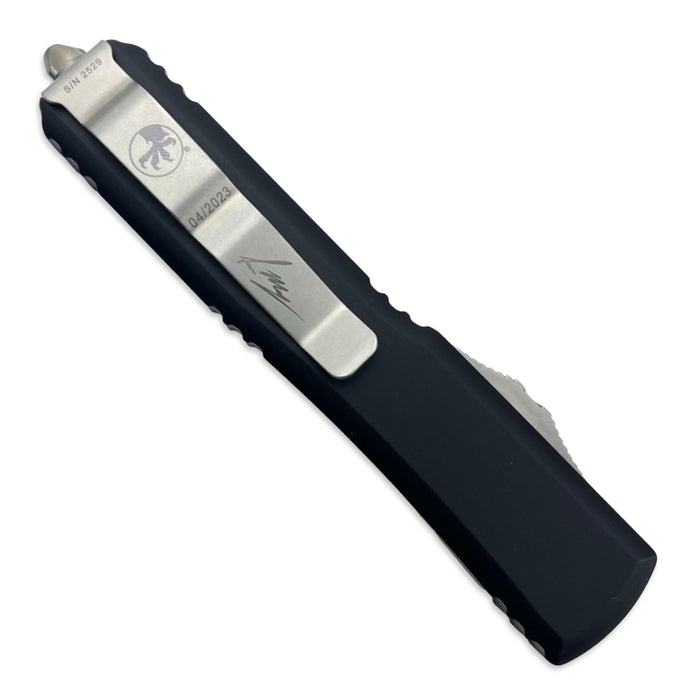 Microtech 119W-10S - Ultratech Warhound Signature Series Stonewash Standard **USED**