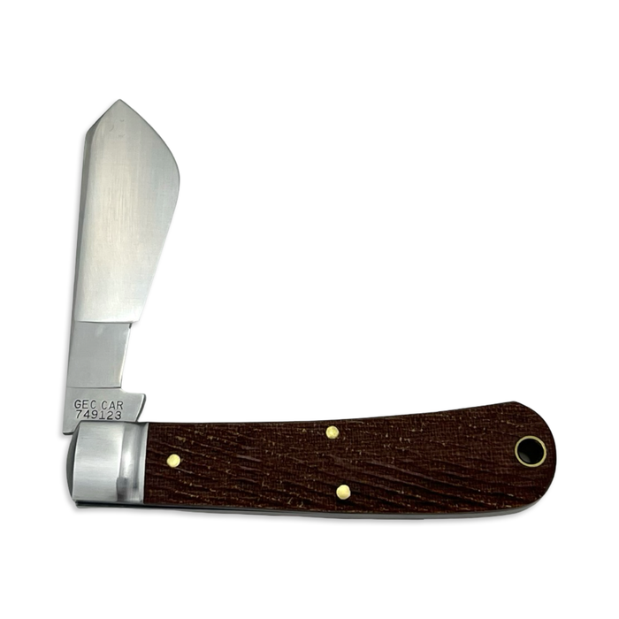 Great Eastern Cutlery 749123 - Tidioute Cutlery Cotton Sampler Natural Textured Micarta