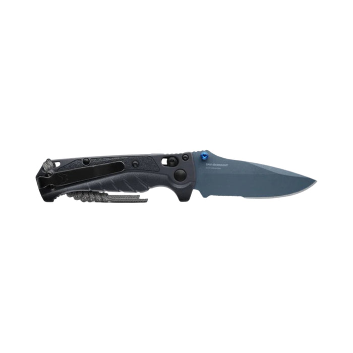 Benchmade 18065SBT-01 - Mini Adira Tempest Gray Partially Serrated