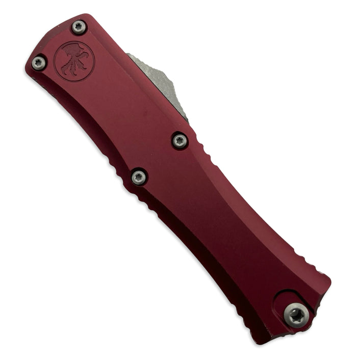 Microtech 1701M-1APMR - Mini Hera II Bayonet Merlot Apocalyptic Standard