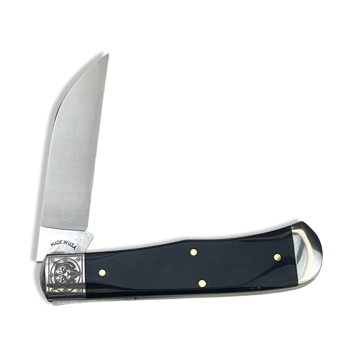 Schatt & Morgan Buffalo Horn "Wampus Cats" Embellished Bolster