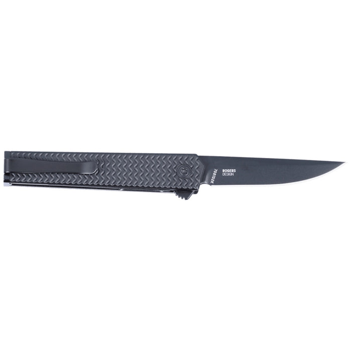 CRKT 7081D2K - CEO Microflipper Black Drop Point