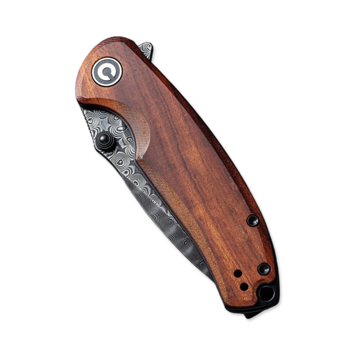 Civivi C2020DS-2 - Pintail Flipper Wood Handle Damascus