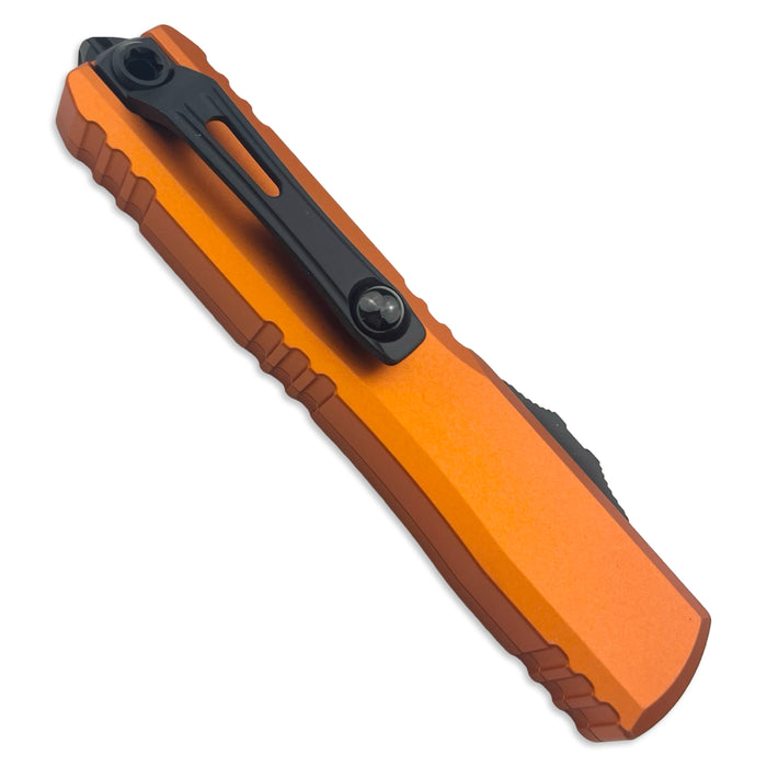 Microtech 11224-1OR - Ultratech D/E Gen IV Orange Black Standard