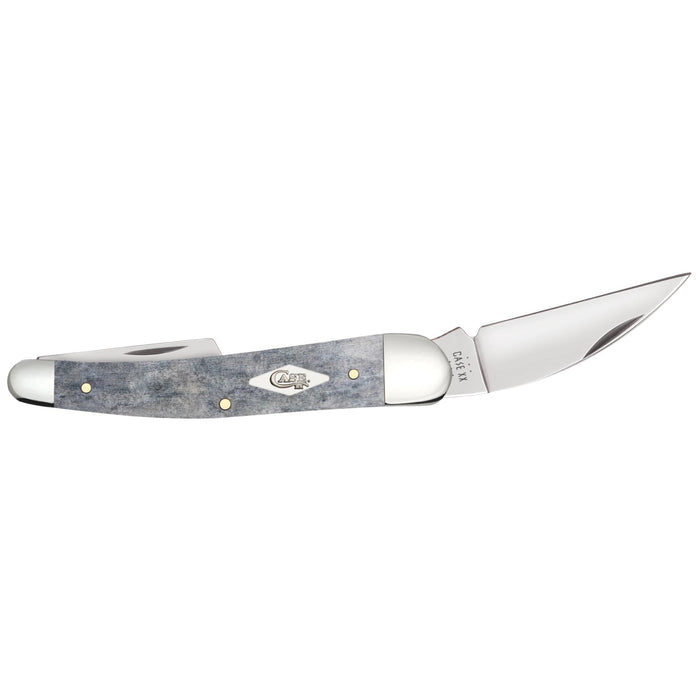 Case 34207 - Gray Bone Smooth Seahorse Whittler (6355WH SS)