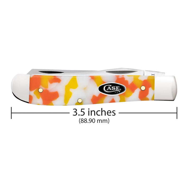 Case 53751 - Candy Corn Kirinite Smooth Mini Trapper (10207 SS)