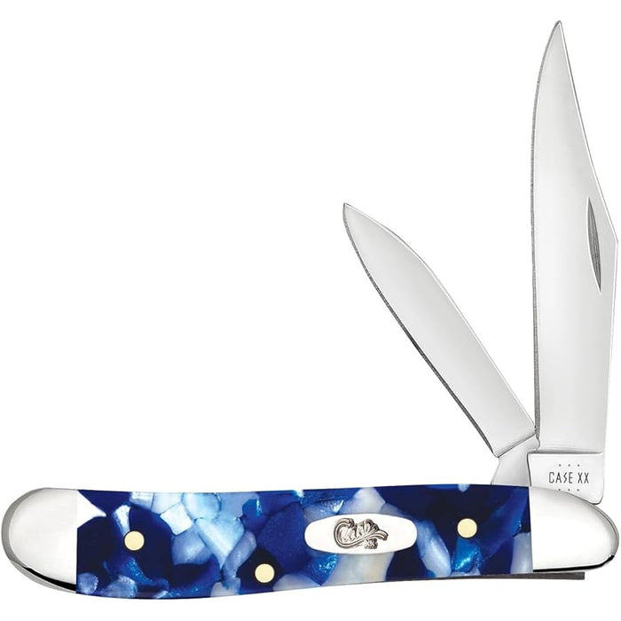 Case 50723 - Blue Crackle Kirinite Smooth Peanut (10220 SS)
