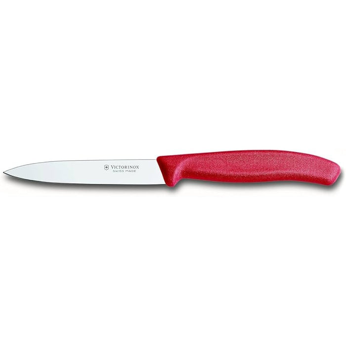 Victorinox Chili Red 4" Spear Point Paring Knife