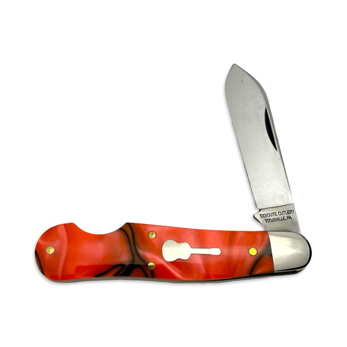 Great Eastern Cutlery 562123EO - Dogleg Jack Orange Scramble