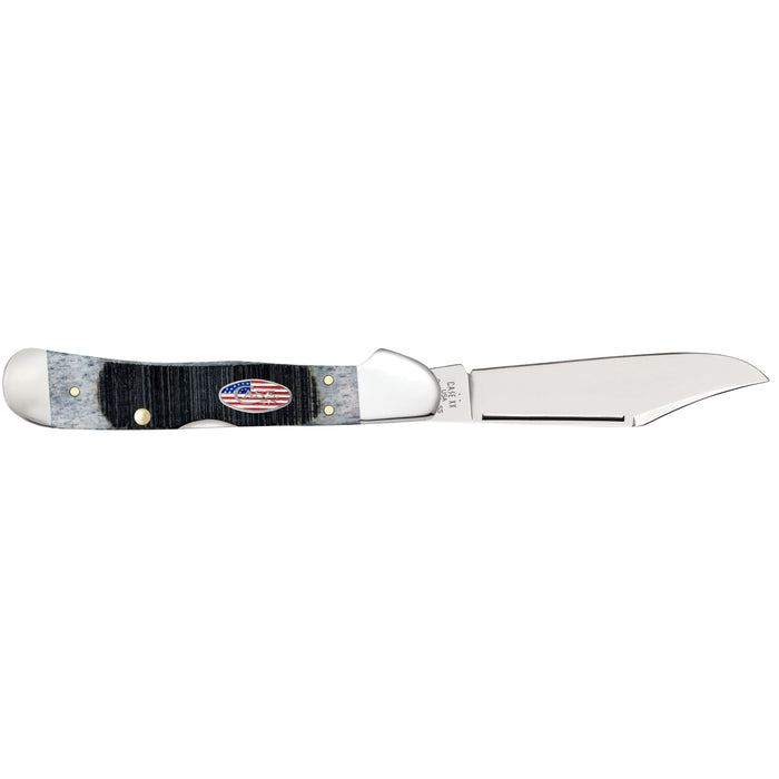Case 53063 - Gray Bone Sawcut Jig Copperlock