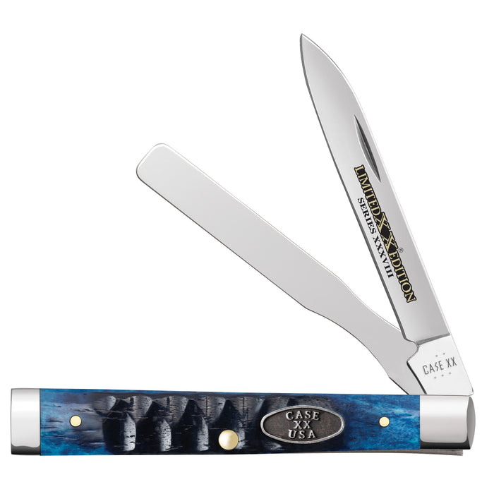 Case 53986 - Limited XX Edition XXXVIII Series Ocean Blue Bone Gator Jig Baby Doc (6282SP SS)