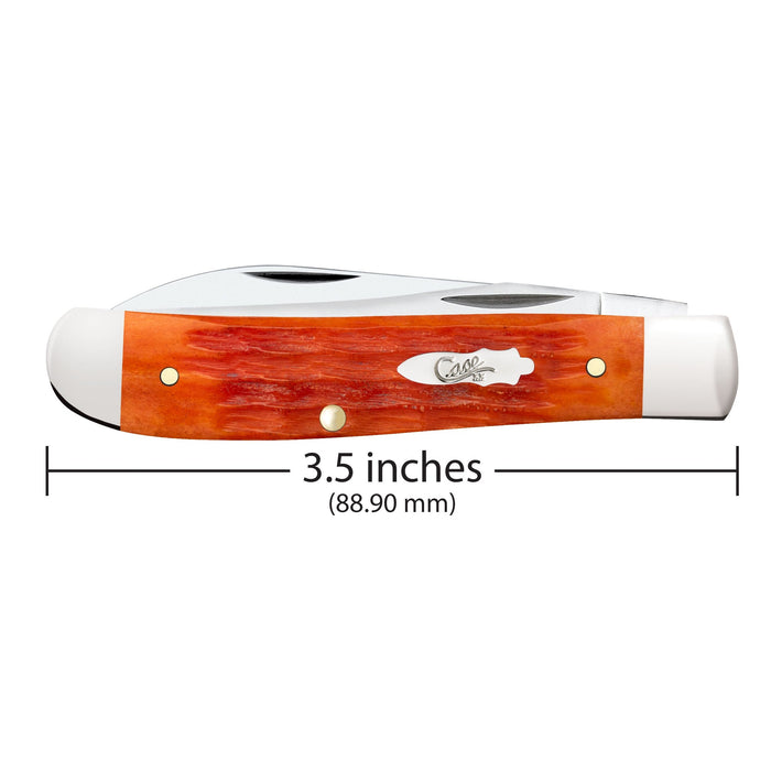 Case 57531 - Tequila Sunrise Bone Crandall Jig Mini Trapper (6207W SS)