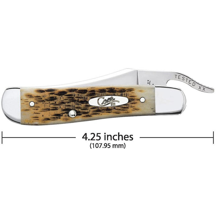 Case 00260 - Amber Peach Seed Jig Russlock (61953L SS)