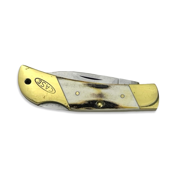 Vintage Case XX 1980 10-Dot Stag Lockback (05105L SSP)