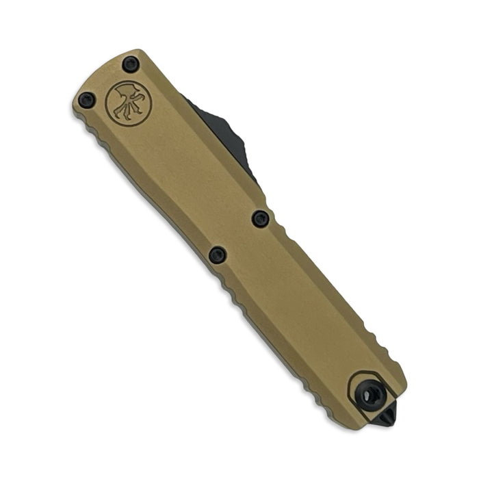 Microtech 11494-3TA - UTX-70 D/E Gen IV Tan Full Serrated