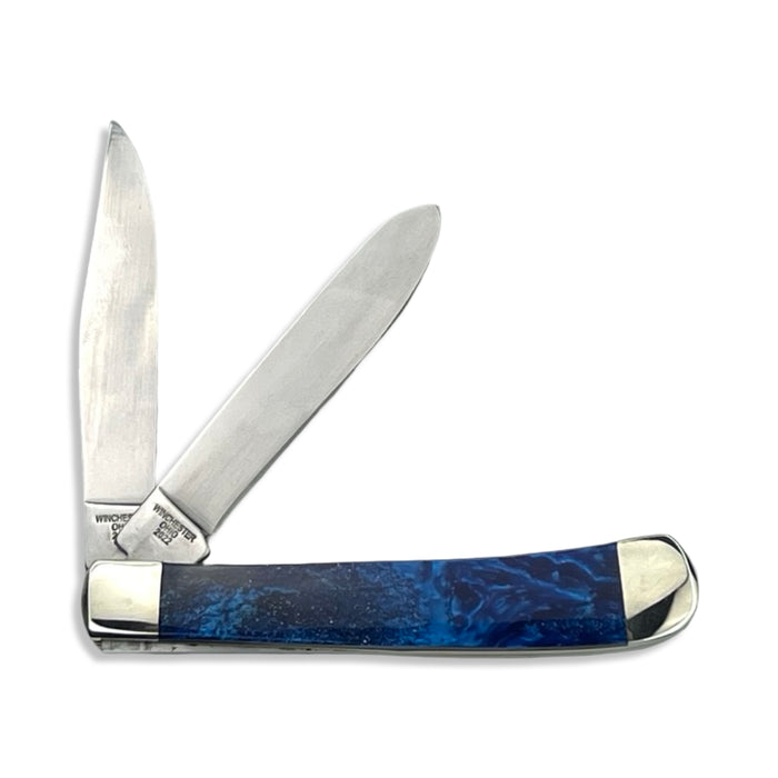 Battle Axe Blue Velvet Trapper